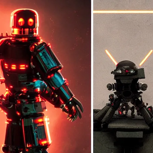 Image similar to love, death and robots