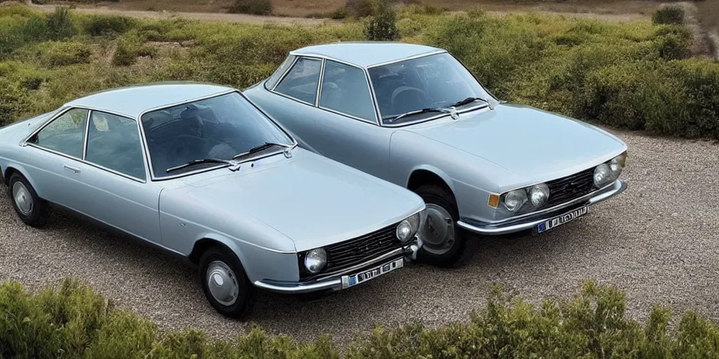 Prompt: “2022 Peugeot 504 Coupe”