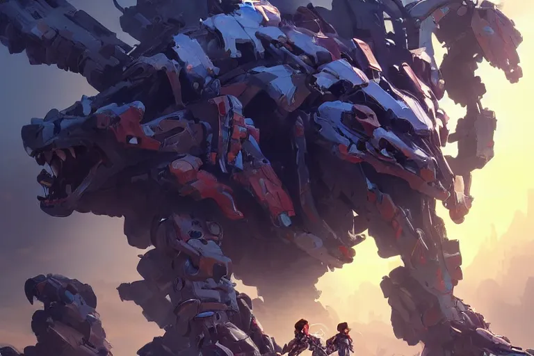 Prompt: strider machine mecha animal beast robot of horizon forbidden west horizon zero dawn bioluminiscence, behance hd by jesper ejsing, by rhads, makoto shinkai and lois van baarle, ilya kuvshinov, rossdraws global illumination