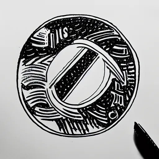 Image similar to a sharpie drawing of a logo for company s. s.