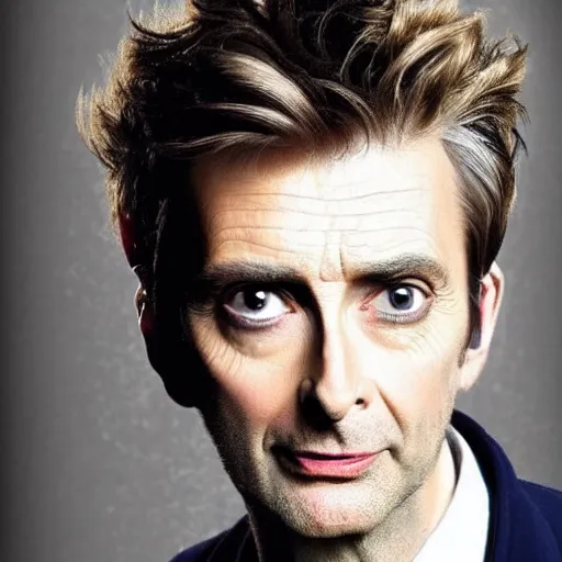 Image similar to david tennant mixed with peter capaldi