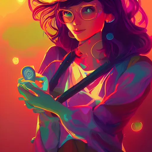 Image similar to skill magic deepdream radiating a glowing aura stuff loot legends stylized digital illustration video game icon artstation lois van baarle, ilya kuvshinov, rossdraws,