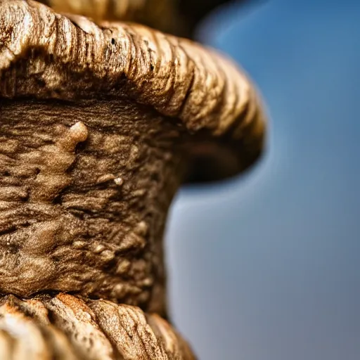 Image similar to mushroom cap lamellae, bottom view, hyper realistic, photography, 8k, epic composition, cinematic