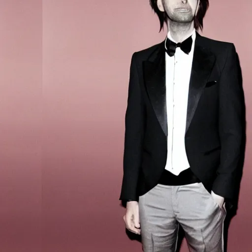 Image similar to photograph of david tennant in a tuxedo