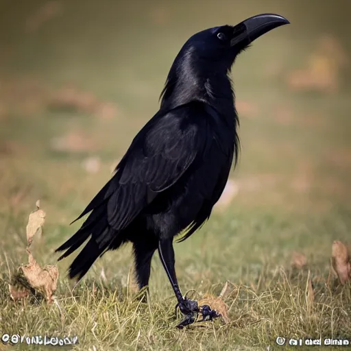 Prompt: a photo of a crow wearing a wig of luxurious, long blonde hair. the crow looks fabulous and she knows it.