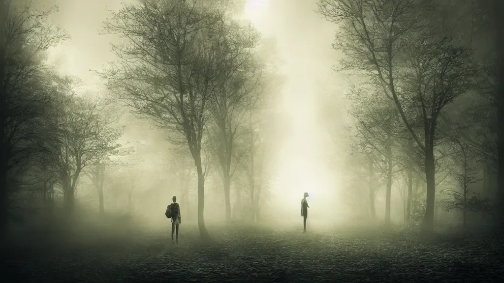 Image similar to [ coming home after the long journey ] artgerm, mikko lagerstedt, zack snyder, tokujin yoshioka