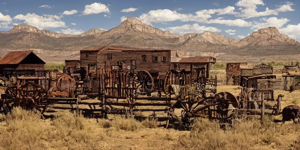 Image similar to wild west scenery