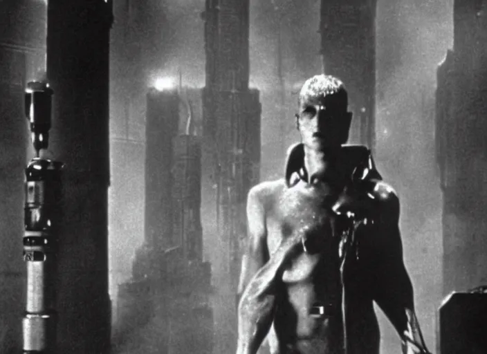 Image similar to Replicant from the 1932 science fiction film Blade Runner