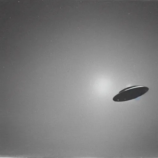 Image similar to vintage photo of a UFO hovering above eureka california