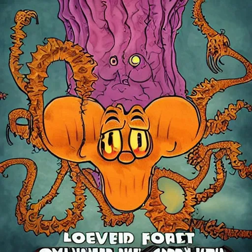 Image similar to Garfield Lovecraftian Horror