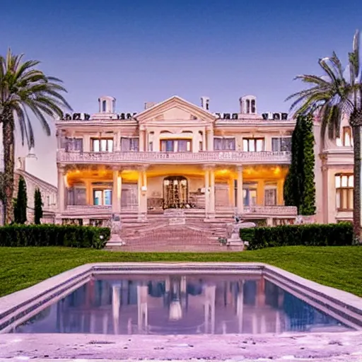 Image similar to an infinite mansion