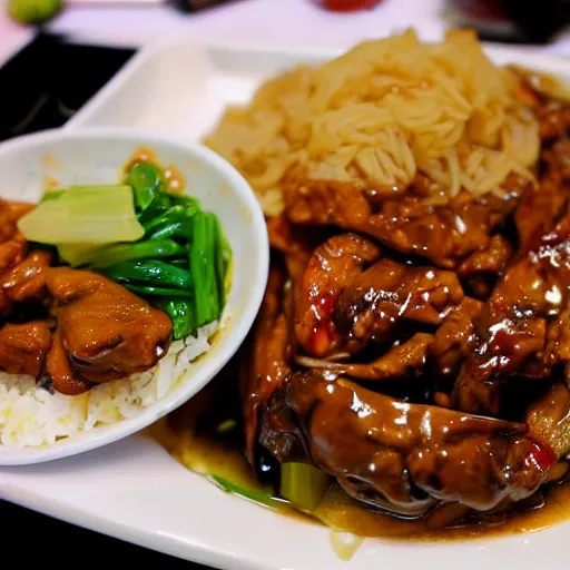 Image similar to The best dish at a Chinese restaurant