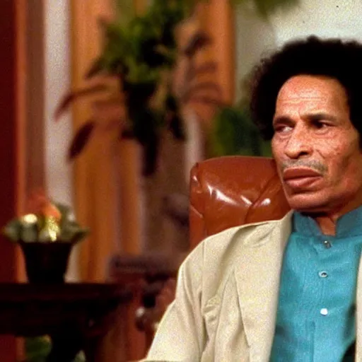 Image similar to A still of Muammar Gaddafi in Friends (1994)