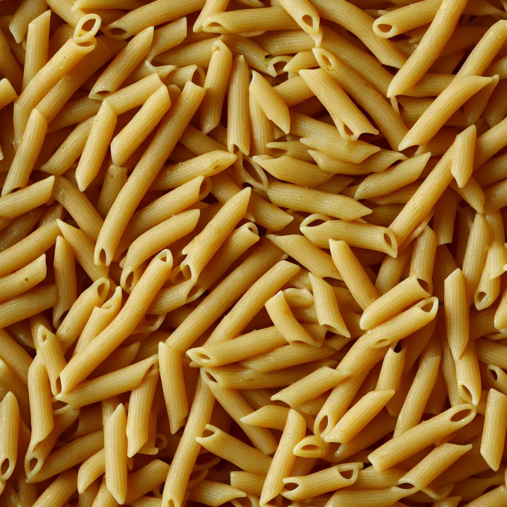 Prompt: penne pasta texture, 4k