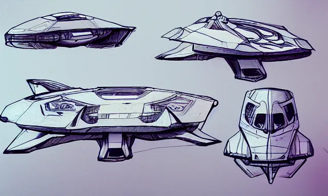 Image similar to spaceship sketches