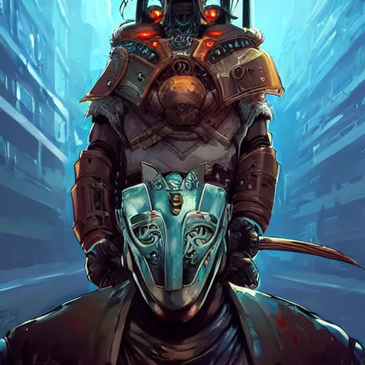 Image similar to cyberpunk viking helmet mask warrior goddess robot ninja fantasy, art gta 5 cover, official fanart behance hd artstation by jesper ejsing, by rhads, makoto shinkai and lois van baarle, ilya kuvshinov, ossdraws