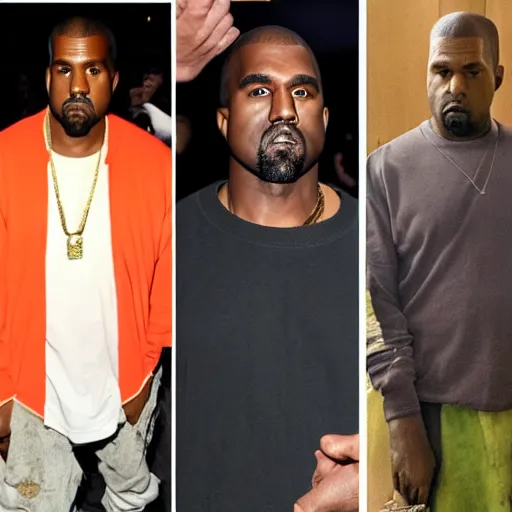 Prompt: Kanye West looking like Shrek