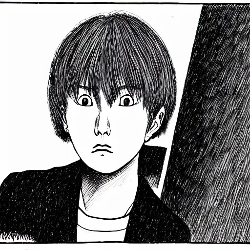 Image similar to junji ito drawing of me