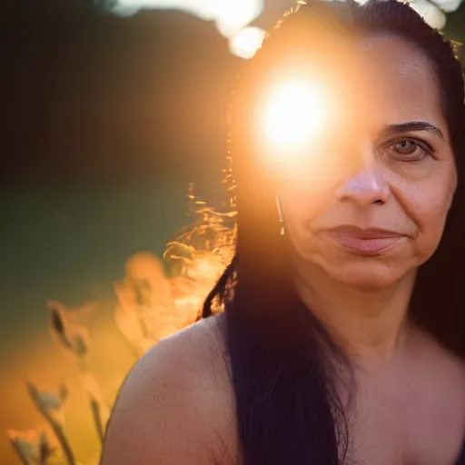 Image similar to of a photo portrait of roberta alves silva, facebook, instagram, sunrise lighting, f 2. 8