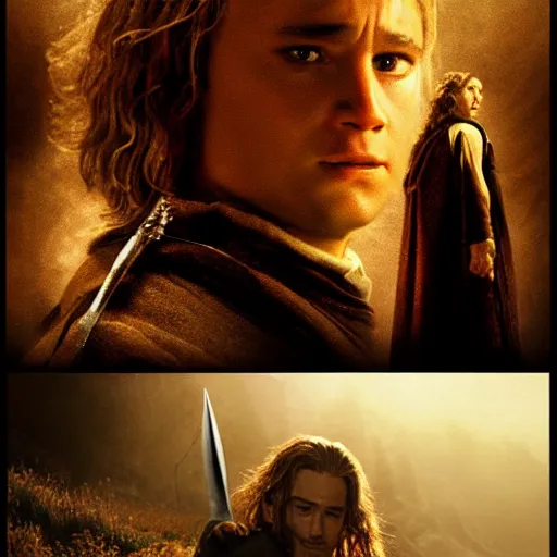 Prompt: lord of the rings, hyper realistic, dramatic lighting