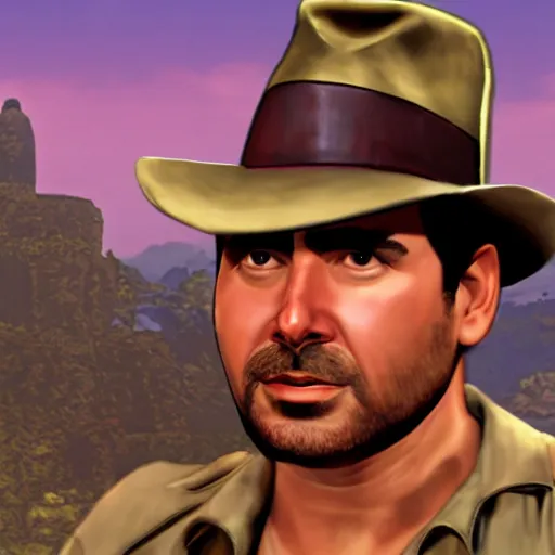 Image similar to Jeff Gerstmann as Indiana Jones