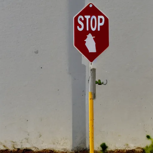 Image similar to a stop sign