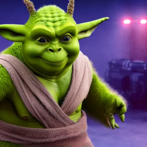 Image similar to emma watson godzilla yoda donkey kong pikachu yeti shrek spongebob homer groot, highly detailed, extremely high quality, hd, 4 k, 8 k, professional photographer, 4 0 mp, lifelike, top - rated, award winning, realistic, detailed lighting, detailed shadows, sharp, no blur, edited, corrected, trending