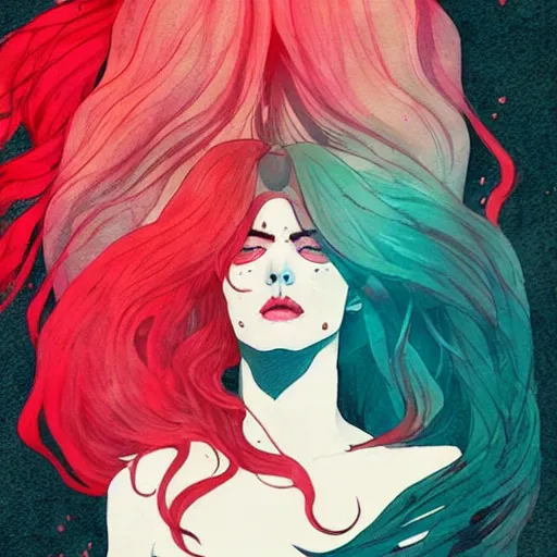 Image similar to elden ring in the style of conrad roset