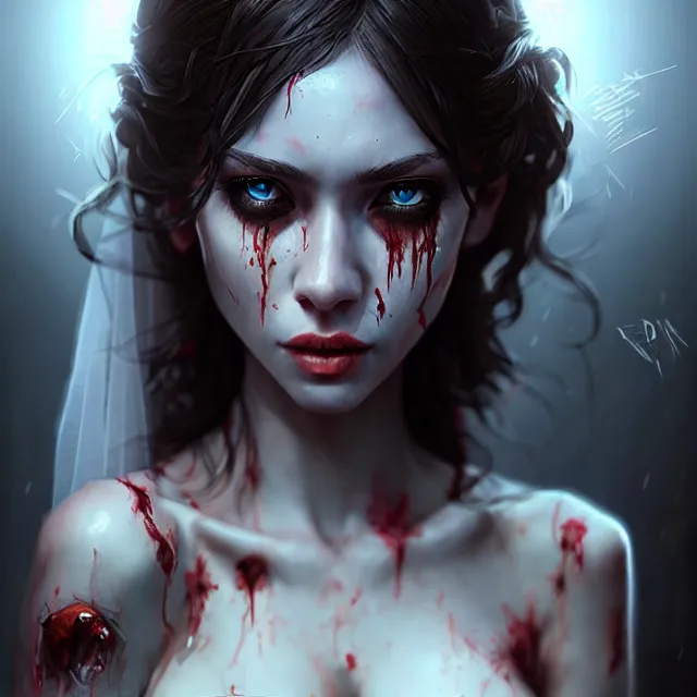 Prompt: epic professional digital art of 👰‍♀️🧟‍♂️🥰,best on artstation, cgsociety, wlop, Behance, pixiv, astonishing, impressive, outstanding, epic, cinematic, stunning, gorgeous, much detail, much wow, masterpiece.