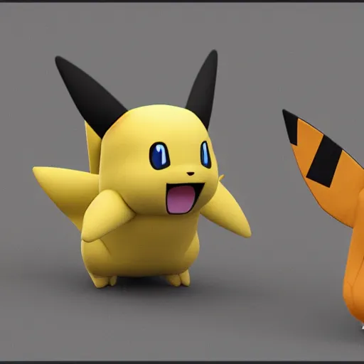 Image similar to new! pokemon that doesn't exist, 3 d rendered