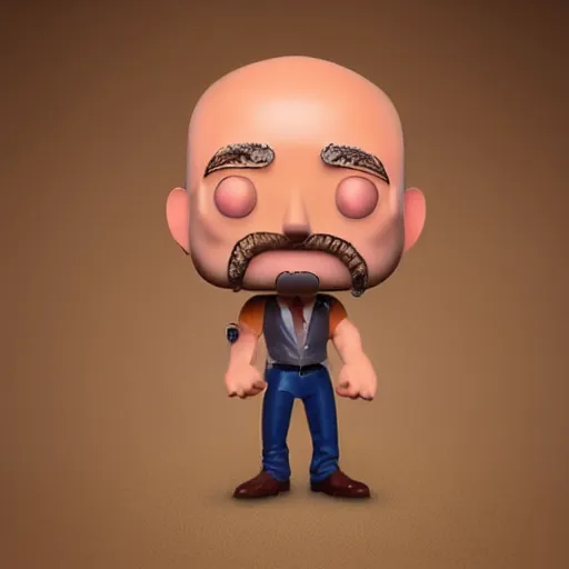 Image similar to “ very very intricate photorealistic photo of a jeff bezos funko pop, detailed studio lighting, award - winning crisp details ”