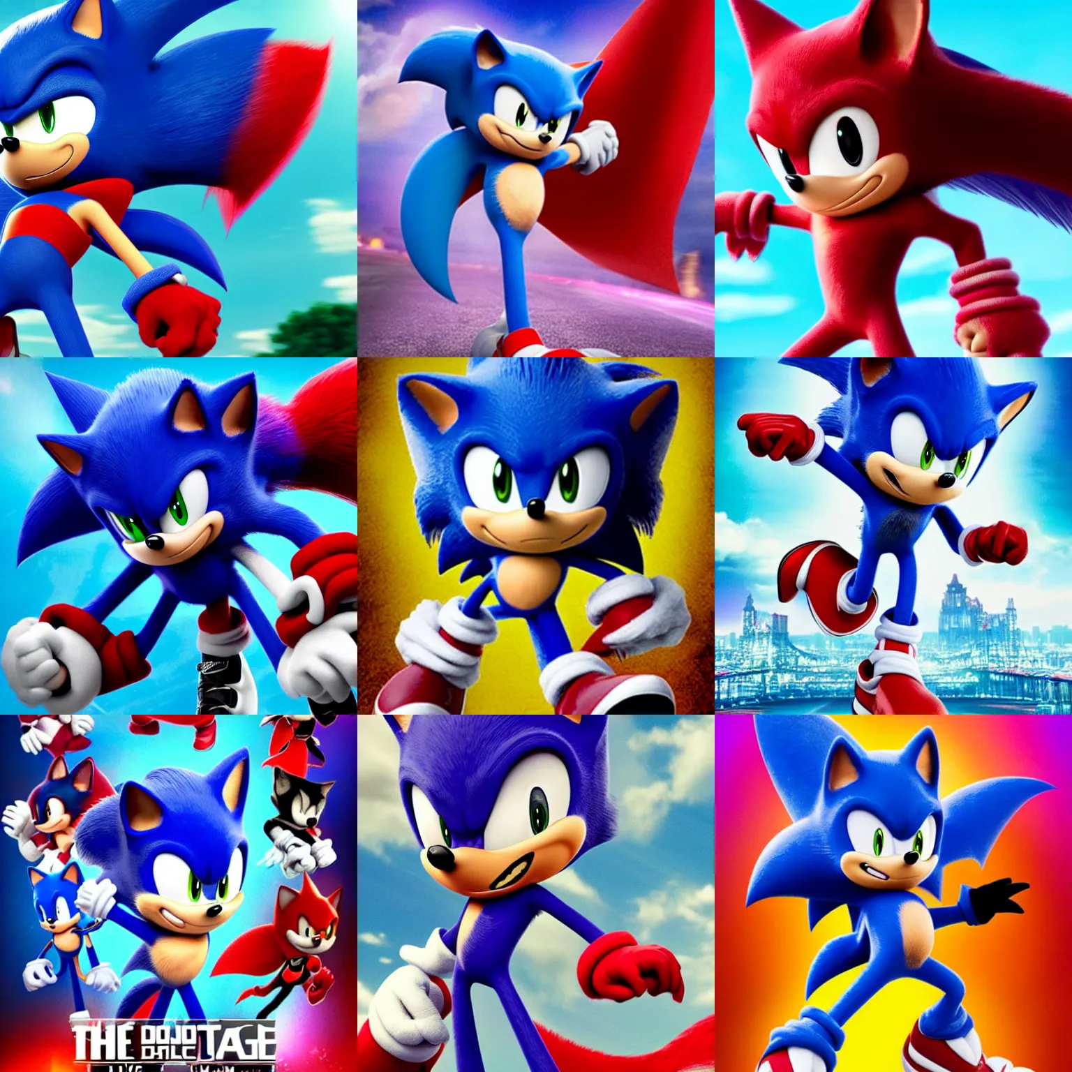 Prompt: rouge the bat in the sonic film live action movie poster, cinematic, dramatic pose, trending