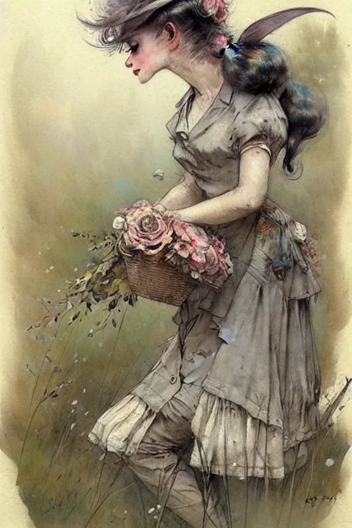 Prompt: ( ( ( ( ( 1 9 5 0 s park. muted colors. ) ) ) ) ) by jean - baptiste monge!!!!!!!!!!!!!!!!!!!!!!!!!!!