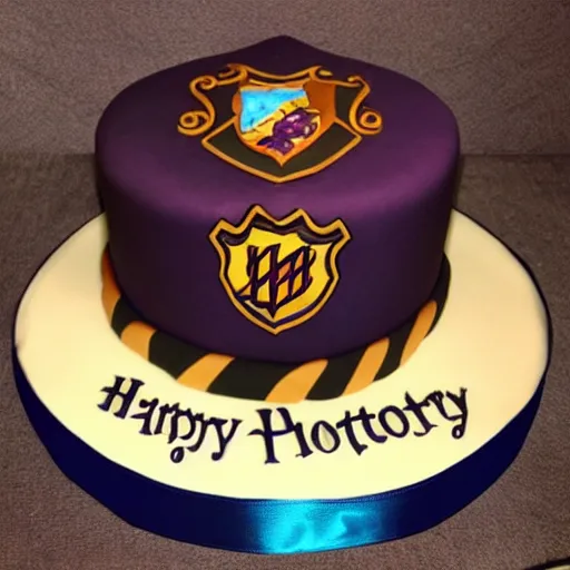 Prompt: harry potter cake