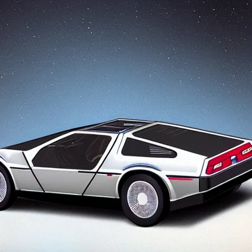 Image similar to 2 0 3 0 delorean concept art