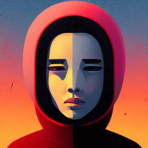 Image similar to a portrait of a character in a scenic environment by Christopher Balaskas