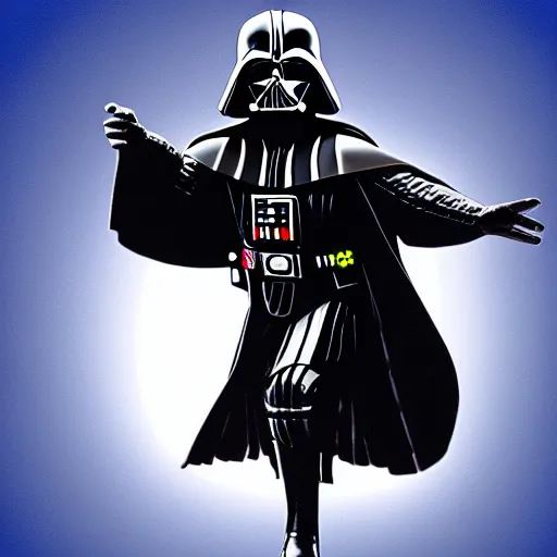 Prompt: darth vader dancing