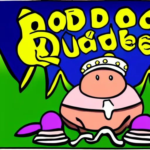Image similar to toad queen cartoon