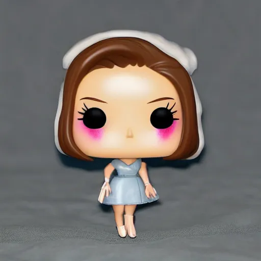 Image similar to Lana del rey funko pop, photorealistic, studio