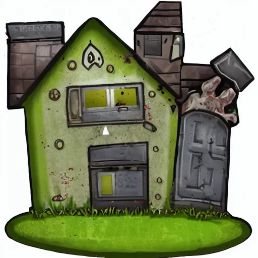 Infected sick zombie House | Stable Diffusion | OpenArt