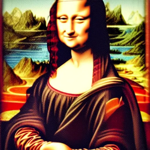 Prompt: anime Mona Lisa