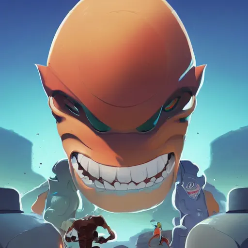 Image similar to face icon stylized minimalist street sharks, loftis, cory behance hd by jesper ejsing, by rhads, makoto shinkai and lois van baarle, ilya kuvshinov, rossdraws global illumination