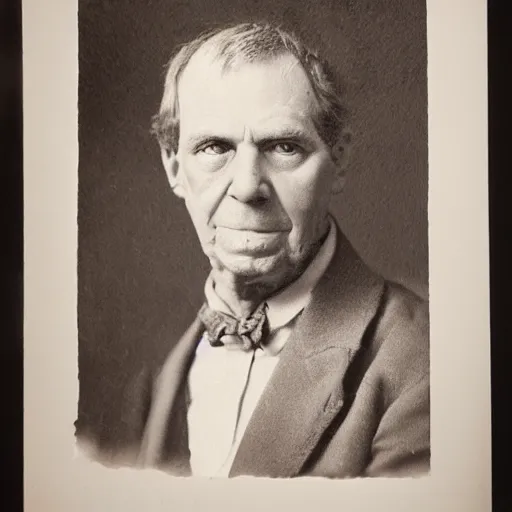 Image similar to photographic portrait of garfield by daniel farson