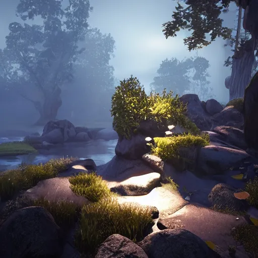 Image similar to a mysterious gem, crystal, dramatic lighting, unreal engine, photorealistic, hyperrealistic, fog, ray tracing