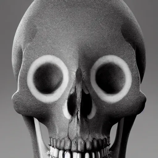 Image similar to reconstruction of a paracas person with an elongated skull, octane render, 8k, highly detailed