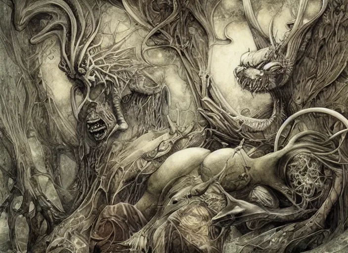 Prompt: a room by adonna khare and aaron horkey