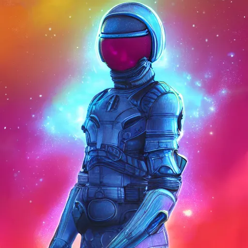 Prompt: balaclava, balaclava, wide angle full body of balaclava in space as unimaginably beautiful, gorgeous, elegant, young balaclava, nebula background, bright colors everywhere, anime, manga, kim jung gi, irakli nadar, bright colors, starts shining, intricate linework, white fur, unreal engine 5 highly rendered, global illumination