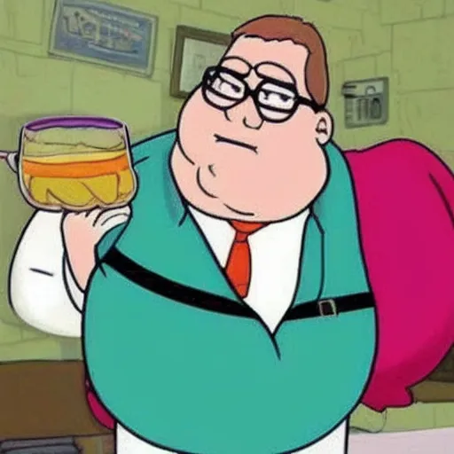 Image similar to big Chungus as Peter Griffin