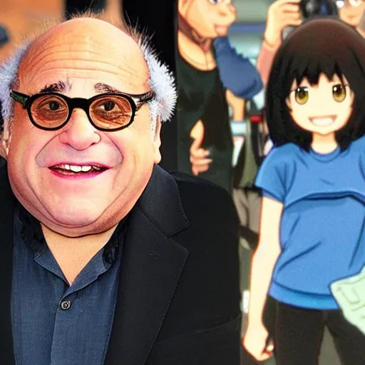 Image similar to Danny Devito in digimon