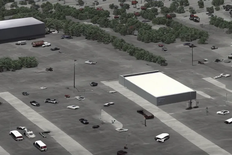 Prompt: eminem rapping in an empty parking lot, hyper detailed, smooth, unreal engine, sharp focus, ray tracing